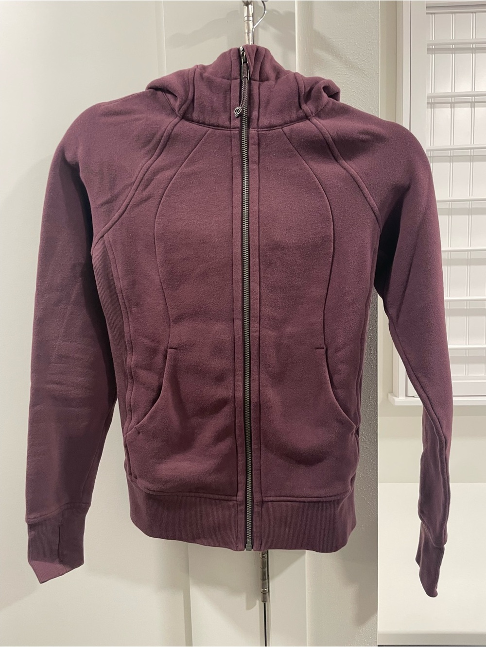 Lululemon Plum Full-Zip Hooded Jacket